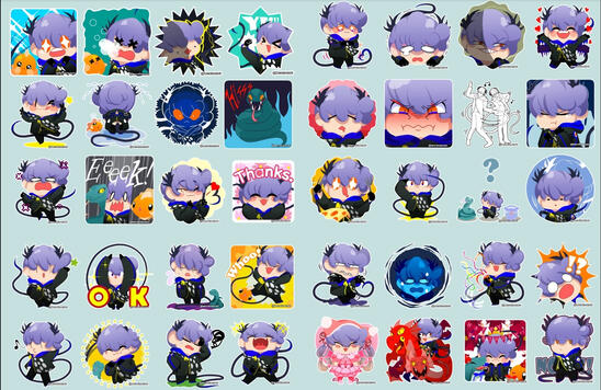Complete Levi Sticker Set